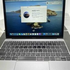 中古 Apple MacBook Retina 12inch 2017 スペースグレイ m3 8GB 256GB Catalina