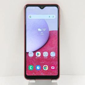 Galaxy A23 5G SCG18 au レッド 送料無料 本体 c11390