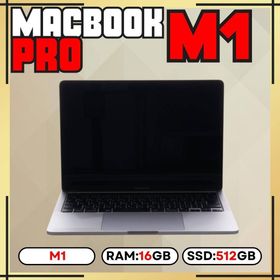 アップル(Apple)の【上位カスタム】MacBook Pro M1 16GB 512GB 13㌅(ノートPC)
