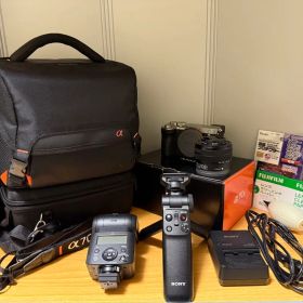 フラッシュ等付属品多数 SONY a7CⅡ ズームレンズキット