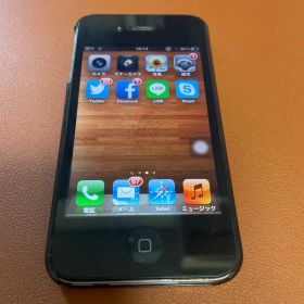Apple iPhone 4 ブラック 充電ケーブル付き