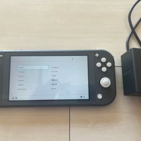 Nintendo switch lite グレー 美品