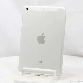〔中古品〕 iPad mini 3 16GB シルバー MGHW2J／A au【352】