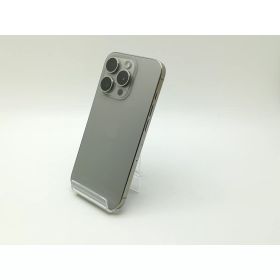 【中古】Apple 国内版 【SIMフリー】 iPhone 15 Pro 128GB ナチュラルチタニウム MTU93J/A【新橋】保証期間1ヶ月【ランクC】