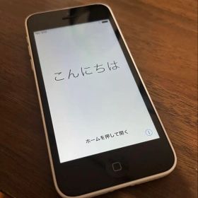 Apple iPhone5cホワイト 16GB