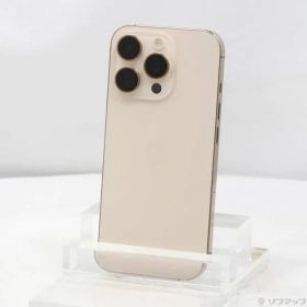 〔中古品〕 iPhone16 Pro 256GB デザートチタニウム MYN23J／A SIMフリー【305】