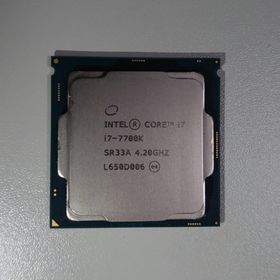 インテル(intel)のINTEL® CORE™ i7 i7-7700K(PCパーツ)