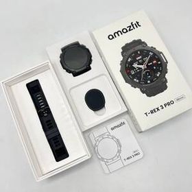 【美品】Amazfit T-Rex 3 Pro 48mm タクティカルブラック スマートウォッチ アマズフィット 本体