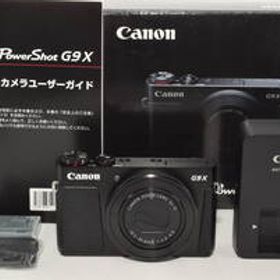 【特上品】 Canon キヤノン デジタルカメラ PowerShot G9 X ブラック PSG9X(BK) ＃8213