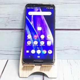 docomo AQUOS sense3 SH-02M ブラック 本体 白ロム SIMロック解除済み SIMフリー C817007