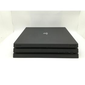 【中古】SONY PlayStation4 Pro ジェット・ブラック 1TB CUH-7000BB01【静岡】保証期間１ヶ月【ランクB】