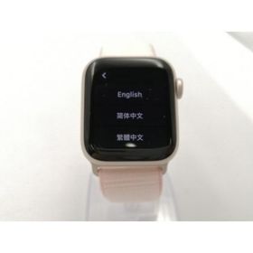 【中古】Apple Apple Watch SE2 40mm GPS スターライトアルミニウムケース/ライトピンクスポーツループ【ECセンター】保証期間１ヶ月【ランクA】