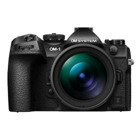 【冬のキャッシュバック対象】ミラーレス一眼カメラ OM-1 Mark II 12-40mm F2.8 PRO II レンズキット OM SYSTEM オーエムシステム ブラック OM1MARK21240M ◆宅 【楽天ロジ発送】