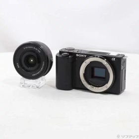 【中古】SONY(ソニー) VLOGCAM ZV-E10L パワーズームレンズキット ブラック 【196-ud】