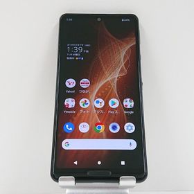 AQUOS sense5G A105SH SoftBank ブラック c15481