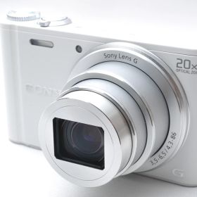 【中古】【1ヶ月保証】ソニー Sony Cyber-shot WX300 ホワイト SDカード付き DSC-WX300 W