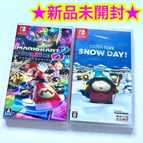 【新品】サウスパーク: スノーデイ マリオカート8 デラックス まとめ売り(家庭用ゲームソフト)