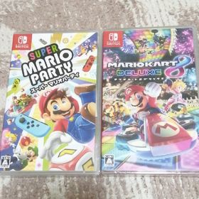 【新品・未開封品】マリオカート8 デラックス・スーパーマリオパーテ Switch(家庭用ゲームソフト)