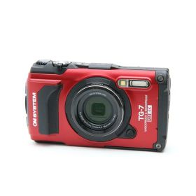 【中古】 《美品》 OM SYSTEM Tough TG-7 レッド [ デジタルカメラ ]