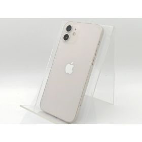 【中古】Apple au 【SIMロック解除済み】 iPhone 12 128GB ホワイト MGHV3J/A【津田沼】保証期間1ヶ月【ランクC】