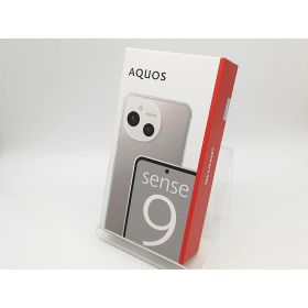 【未使用】SHARP 国内版 【SIMフリー】 AQUOS sense9 ホワイト 6GB 128GB SH-M29【鹿児島中町】保証期間3ヶ月