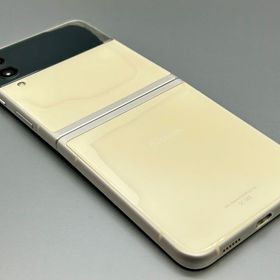 ★訳あり★SC-54B Galaxy Z Flip3 5G クリーム 951158-