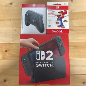 ニンテンドウ(任天堂)の値下げ‼︎ Switch2本体 プロコン microSDEX セット 新品未開封(家庭用ゲーム機本体)