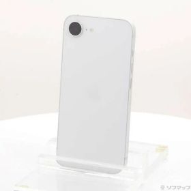 〔中古品〕 iPhone16e 128GB ホワイト MD1R4J／A SIMフリー【368】