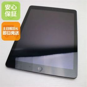 超美品 iPad Air Wi-Fi 16GB スペースグレイ 即日発送 タブレットApple MD785J/A 本体 土日祝発送OK 01000