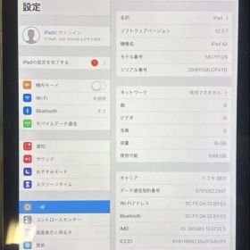 iPad Air A1475 第一世代 16GB