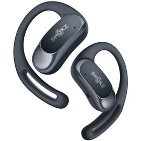 【長期保証付】Shokz(AfterShokz)(ショックス(アフターショックス)) OPENFIT AIR ブラック オープンイヤー完全ワイヤレスイヤホン SKZ-EP