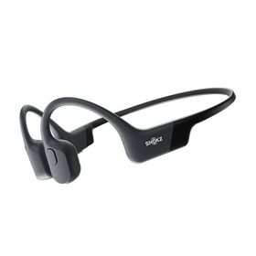 【長期保証付】Shokz(AfterShokz)(ショックス(アフターショックス)) OPENRUN ブラック 骨伝導イヤホン Bluetooth Ver.5.1対応 SKZ-EP-000