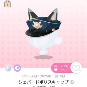 【パプコップ・ストライブ！】シェパードポリスキャップ双子分 | ポケコロツイン(ポケツイ)のアカウントデータ、RMTの販売・買取一覧