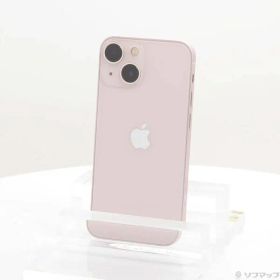 〔中古品〕 iPhone13 mini 128GB ピンク MLJF3J／A SIMフリー【377】