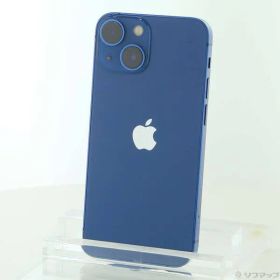 〔中古品〕 iPhone13 mini 256GB ブルー MLJN3J／A SIMフリー【344】