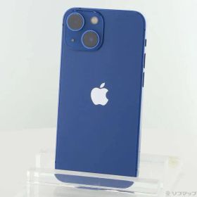 〔中古品〕 iPhone13 mini 256GB ブルー MLJN3J／A SIMフリー【371】