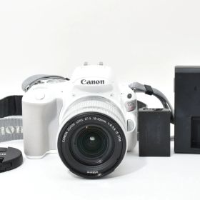 ★極上品★ショット数:1,246回★キヤノン Canon EOS kiss X9 EF-S 18-55mm レンズセット ホワイト ★ LL452#5882