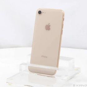 〔中古品〕 iPhone8 64GB ゴールド MQ7A2J／A SIMフリー【349】