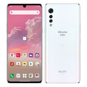 【SIMロック解除済】docomo LG VELVET L-52A Aurora White LG電子 当社3ヶ月間保証 中古 イオシス