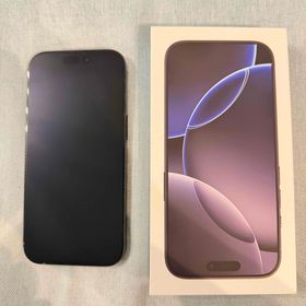 アップル(Apple)のiPhone16Pro 128GB ブラックチタニウム(スマートフォン本体)