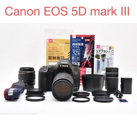 キヤノン(Canon)のCanon EOS 5D mark III標準&望遠ダブルレンズセット(デジタル一眼)