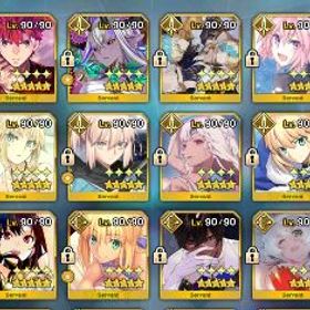 引退垢 ☆5鯖128種 人権鯖多数 未連携 | FGOのアカウントデータ、RMTの販売・買取一覧