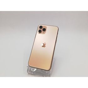 【中古】Apple au 【SIMロック解除済み】 iPhone 11 Pro 512GB ゴールド MWCF2J/A【ECセンター】保証期間１ヶ月【ランクC】