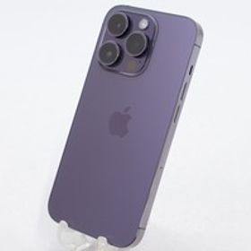 [中古]SIMフリー Apple iPhone14 Pro 128GB Deep Purple A2889 MQ0F3J/A[N] 外観ランクC