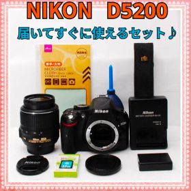 ⭐NIKON D5200⭐ 人気モデル⭐
