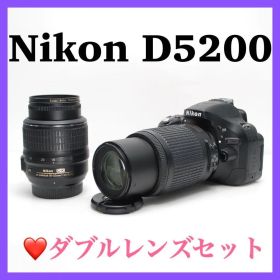 ❤️手ぶれ補正付き❤️Nikon D5200 高画質 動画撮影可能 軽量 美品