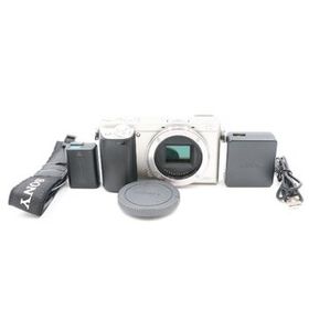 【極上品】SONY ILCE-6000 Silver ソニー ボディ