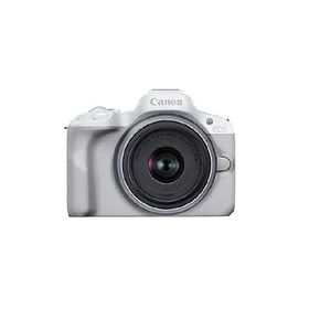 Canon EOS R50 Mirrorless Vlogging Camera (White) w/RF-S18-45mm F4.5-6.3 is STM Lens, 24.2 MP, 4K Video, Subject Detection ＆ Tracking, Compact並行輸入