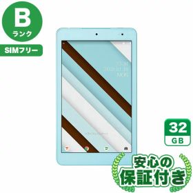 【ポイント5倍】SIMフリー Qua tab QZ8 KYT32 チョコミント32GB 本体[Bランク] Androidタブレット 中古 送料無料 当社6ヶ月保証