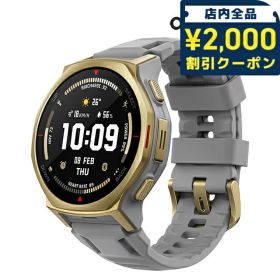 ＼2000円OFFクーポン+さらに9倍／ アマズフィット T-Rex 3 Pro 44mm 充電式クォーツ スマートウォッチ ブランド メンズ レディース チタン Bluetooth Amazfit SP170079-C243 デジタル アークティックゴールド